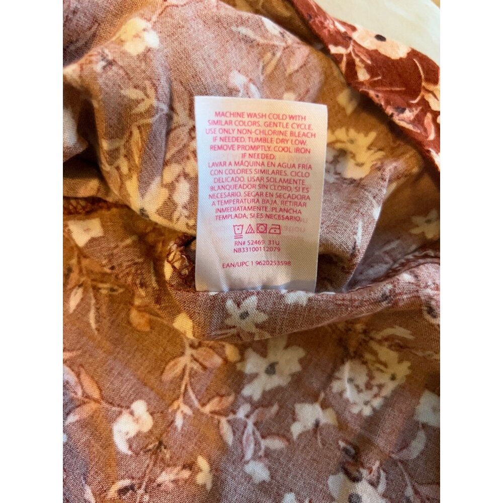 Babydoll Tank M Bloom Lace Y2K Festival Fairy Coquette Handkerchief Hem Padded - Picture 8 of 11